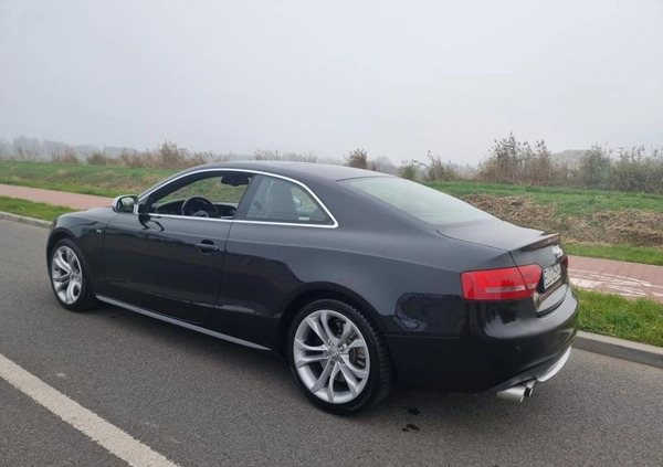 Audi S5 cena 64000 przebieg: 195000, rok produkcji 2009 z Szepietowo małe 352
